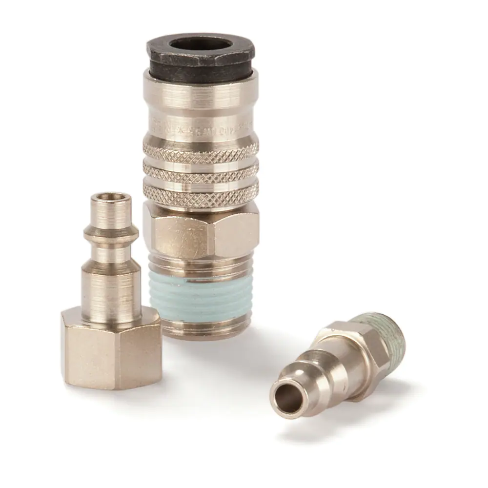 派克1400系列優(yōu)質(zhì)快換接頭，符合ISO 6150 B 標(biāo)準(zhǔn)結(jié)構(gòu)